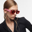 DiorSignature B1U Transparent Frame Sunglasses