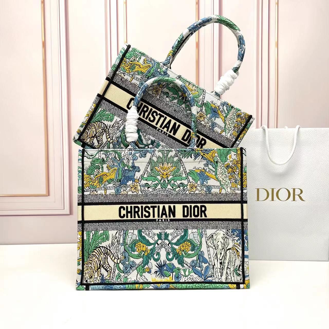 Medium Dior Book Tote Bag