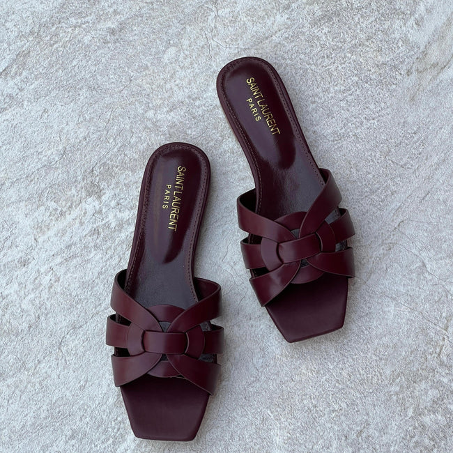 YSL Tribute Patent Leather Shoes