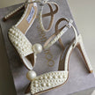 Jimmy Choo Sacaria Pearl-Embellished Shoes