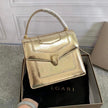 Bvlgari Serpenti Forever Snake Leather Bag