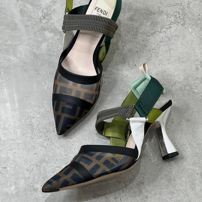 Fendi Colibrì slingback shoes