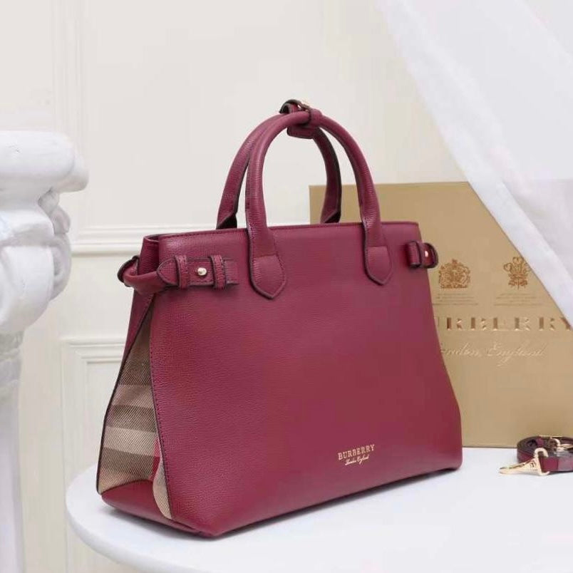 Burberry Medium Banner Tote Bag