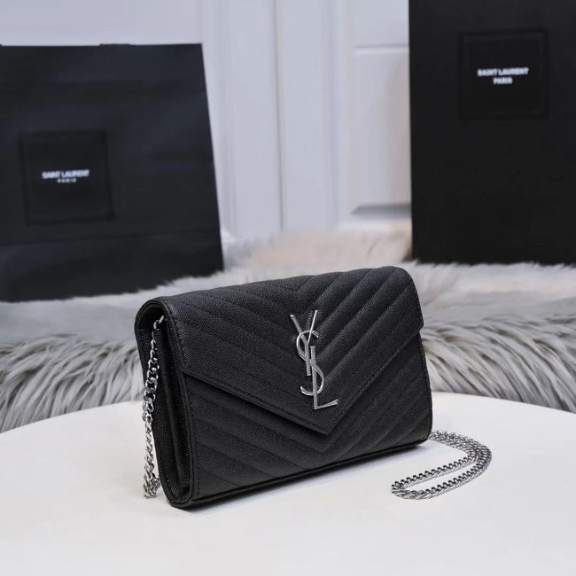 Saint Laurent Envelope Chain Crossbody Bag