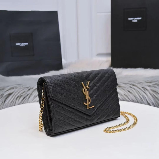 Saint Laurent Envelope Chain Crossbody Bag