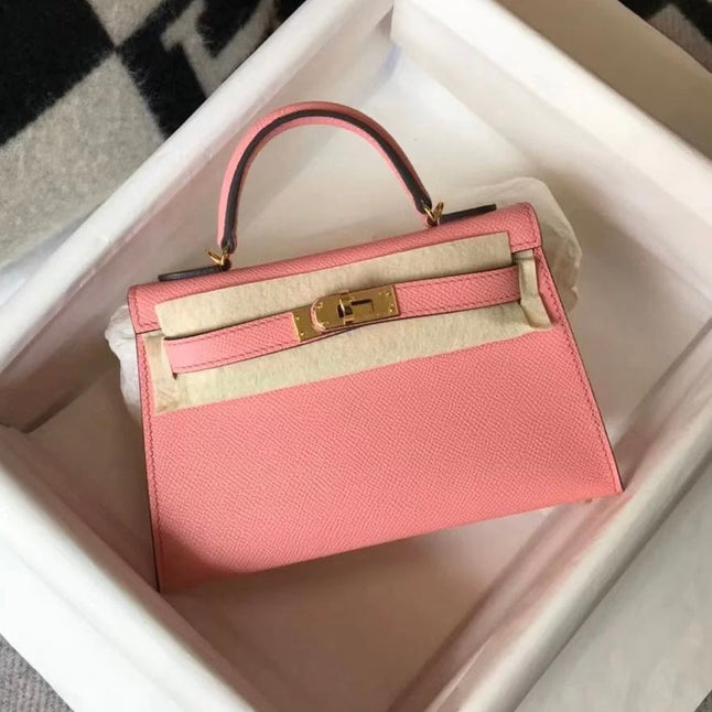 Hermes BN Kelly Togo Caviar 21CM Bag