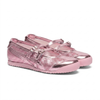 Onitsuka Tiger Mexico 66 Mary Jane Slip-On Sneakers - Pink Glitter
