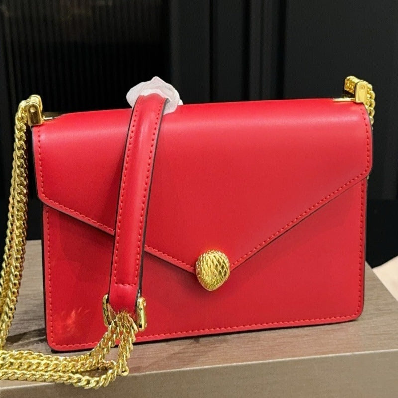 BVlgari Serpenti Forever Shoulder Metallic Bag