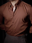 Straight Point Collar Shirt